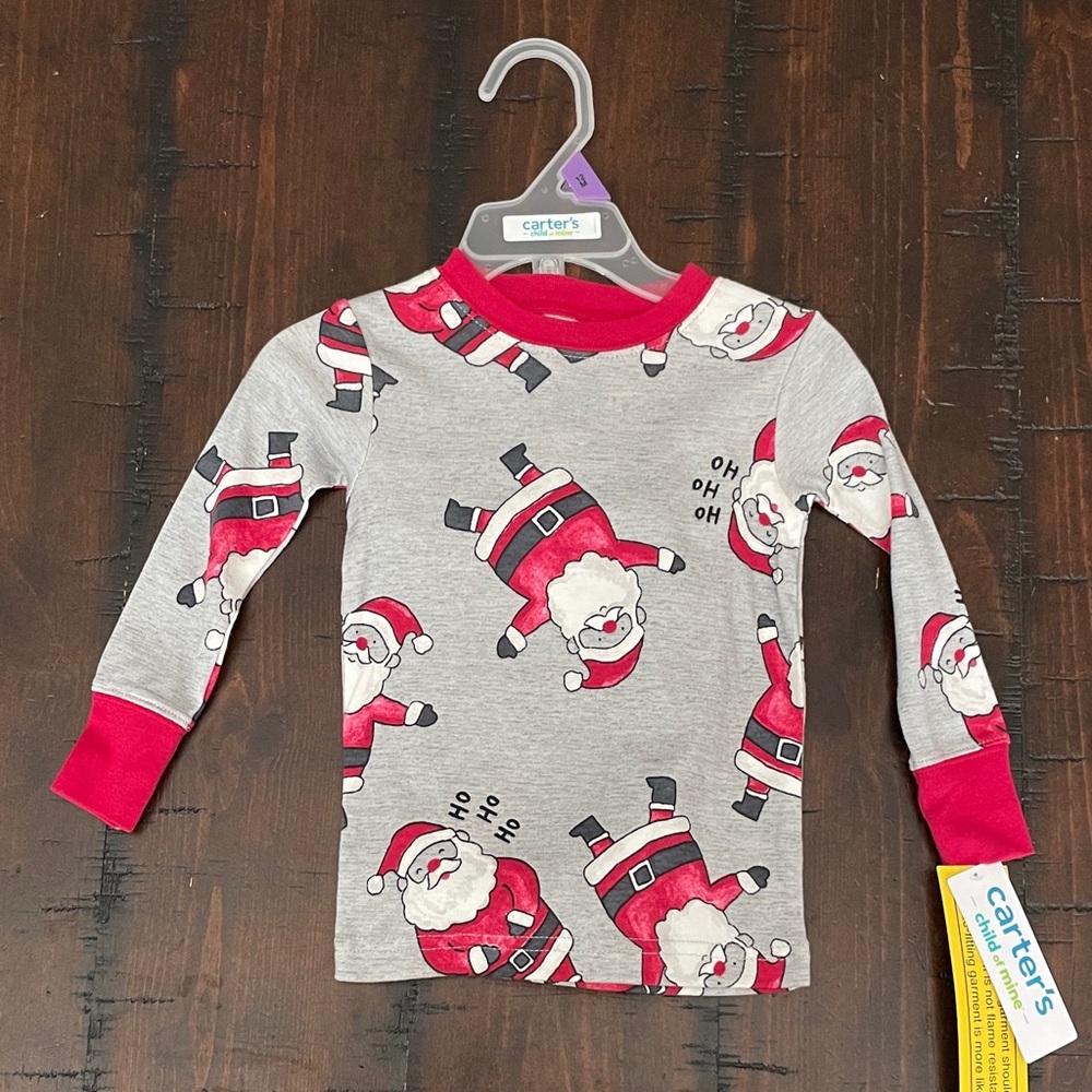 Carter's Kids Santa PJs 12m